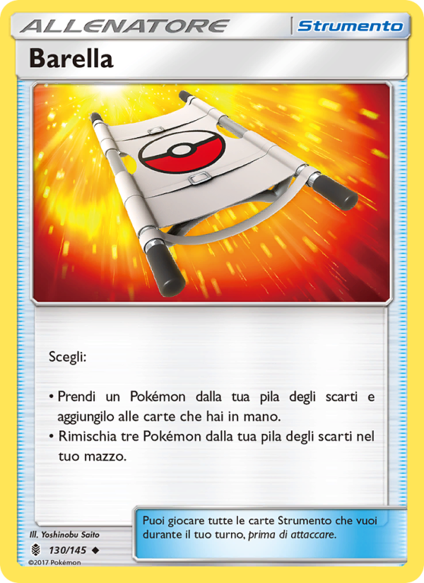 Barella 130/169 — Guardians Rising (Italian Pokémon TCG card)