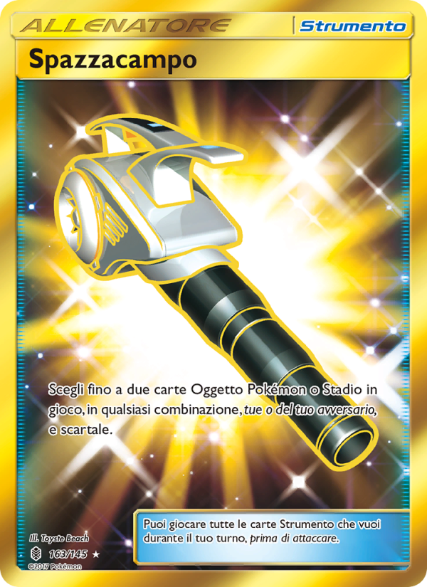 Spazzacampo 163/169 — Guardians Rising (Italian Pokémon TCG card)