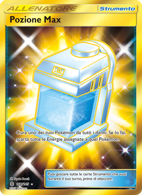 Pozione Max 164/169 — Guardians Rising (Italian Pokémon TCG card)