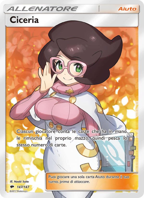 Ciceria 147/169 — Burning Shadows (Italian Pokémon TCG card)