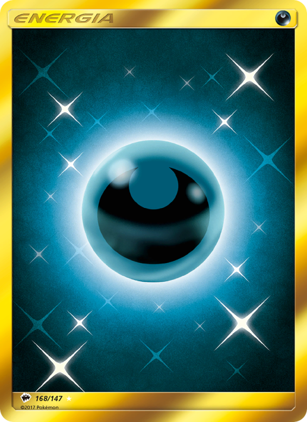 Energia Oscurità 168/169 — Burning Shadows (Italian Pokémon TCG card)