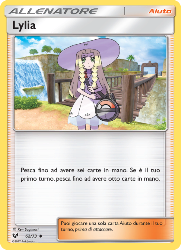 Lylia 062/78 — Shining Legends (Italian Pokémon TCG card)