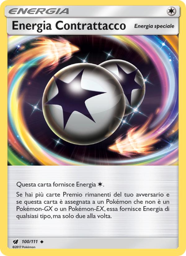 Energia Contrattacco 100/124 — Crimson Invasion (Italian Pokémon TCG card)