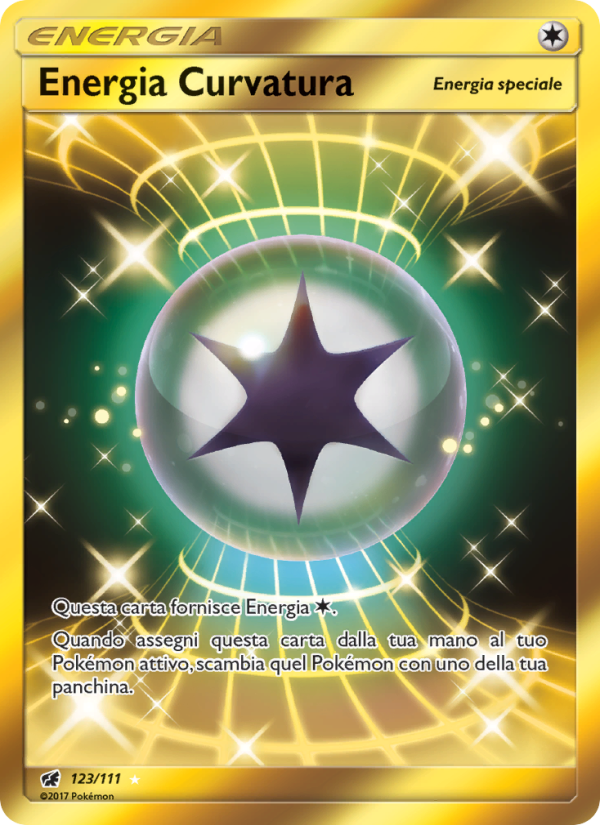 Energia Curvatura 123/124 — Crimson Invasion (Italian Pokémon TCG card)