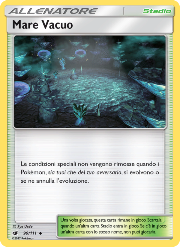 Mare Vacuo 099/124 — Crimson Invasion (Italian Pokémon TCG card)
