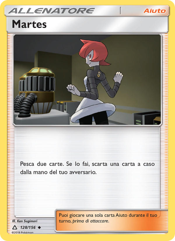 Martes 128/173 — Ultra Prism (Italian Pokémon TCG card)