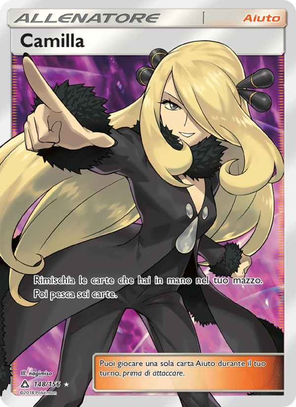 Camilla 148/173 — Ultra Prism (Italian Pokémon TCG card)