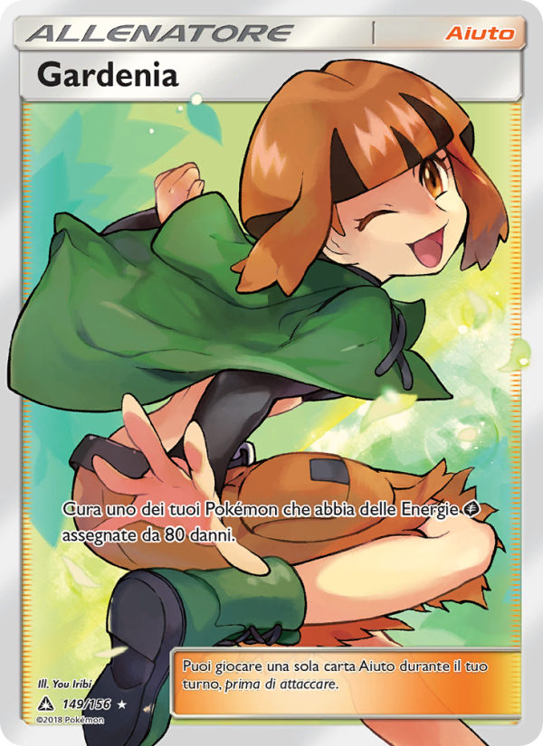 Gardenia 149/173 — Ultra Prism (Italian Pokémon TCG card)