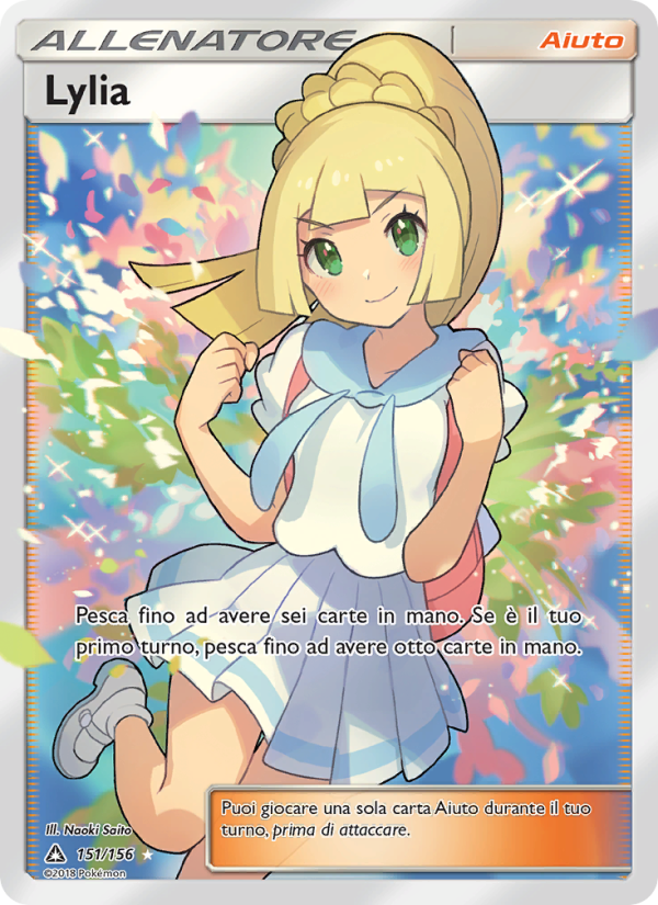 Lylia 151/173 — Ultra Prism (Italian Pokémon TCG card)