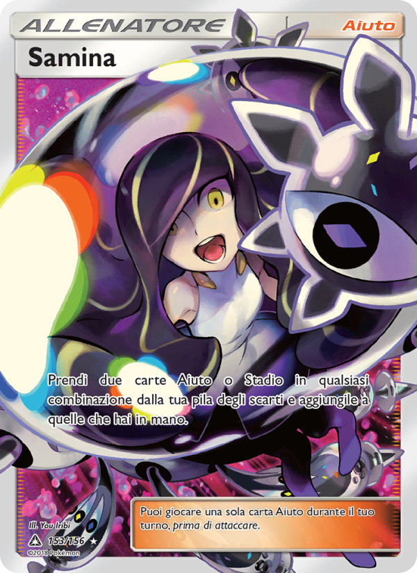 Samina 153/173 — Ultra Prism (Italian Pokémon TCG card)