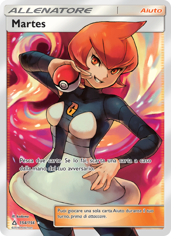 Martes 154/173 — Ultra Prism (Italian Pokémon TCG card)