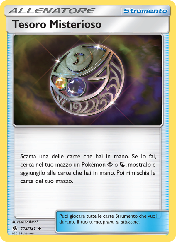 Tesoro Misterioso 113/146 — Grauen Der Lichtfinsternis (Italian Pokémon TCG card)