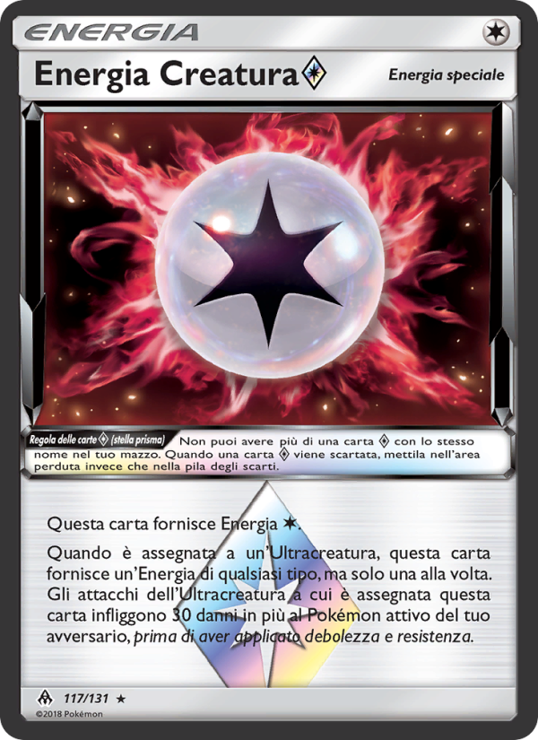 Energia Creatura ◇ 117/146 — Grauen Der Lichtfinsternis (Italian Pokémon TCG card)