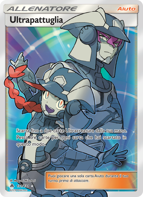 Ultrapattuglia 131/146 — Grauen Der Lichtfinsternis (Italian Pokémon TCG card)