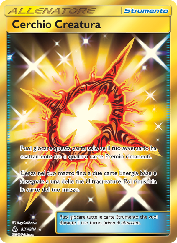 Cerchio Creatura 141/146 — Grauen Der Lichtfinsternis (Italian Pokémon TCG card)