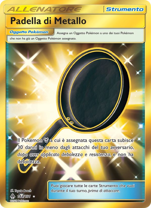 Padella di Metallo 144/146 — Grauen Der Lichtfinsternis (Italian Pokémon TCG card)