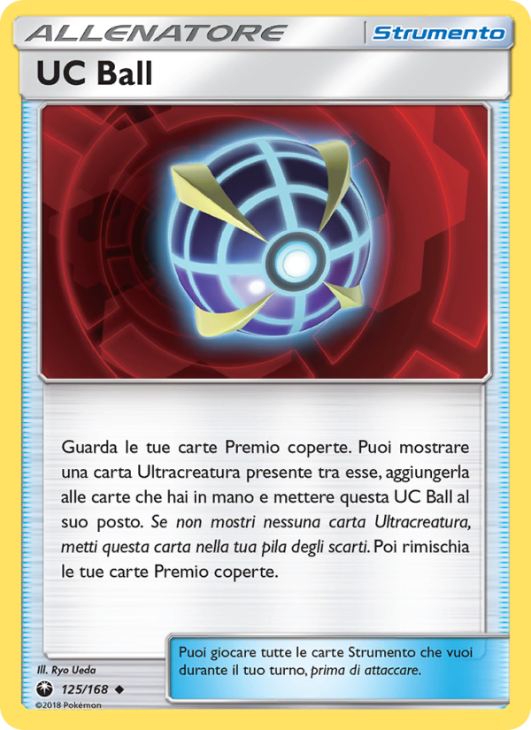 UC Ball 125/183 — Celestial Storm (Italian Pokémon TCG card)