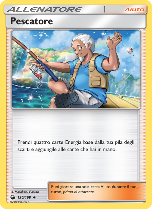 Pescatore 130/183 — Celestial Storm (Italian Pokémon TCG card)