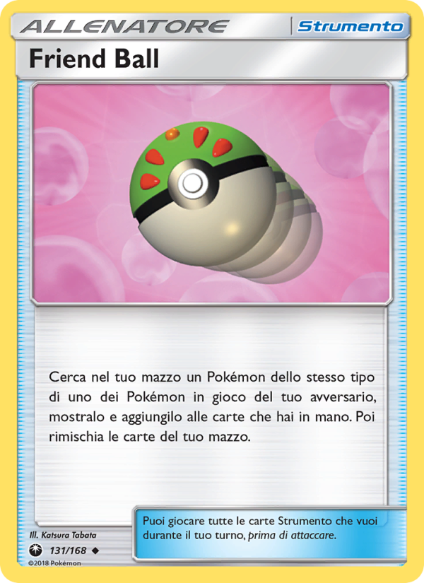 Friend Ball 131/183 — Celestial Storm (Italian Pokémon TCG card)