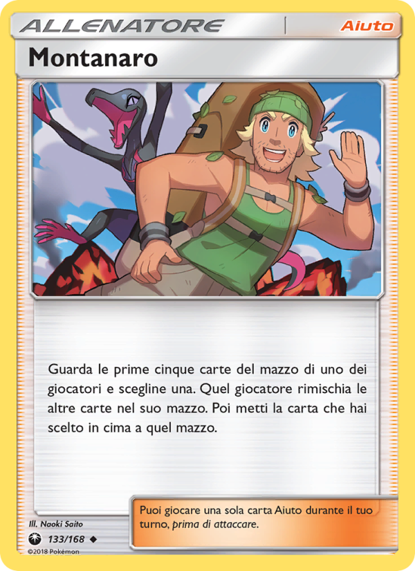 Montanaro 133/183 — Celestial Storm (Italian Pokémon TCG card)