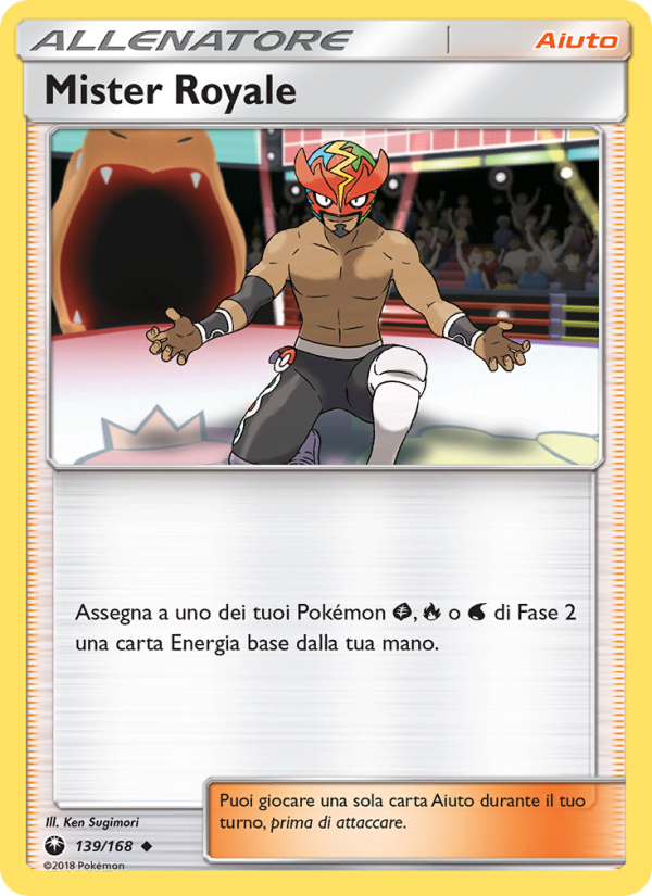 Mister Royale 139/183 — Celestial Storm (Italian Pokémon TCG card)