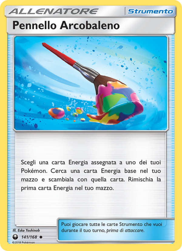 Pennello Arcobaleno 141/183 — Celestial Storm (Italian Pokémon TCG card)