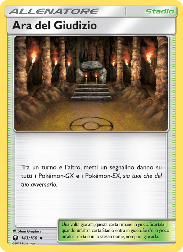 Ara del Giudizio 143/183 — Celestial Storm (Italian Pokémon TCG card)