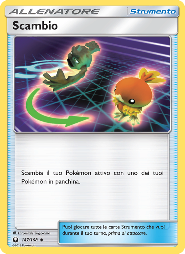 Scambio 147/183 — Celestial Storm (Italian Pokémon TCG card)