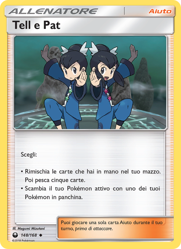 Tell e Pat 148/183 — Celestial Storm (Italian Pokémon TCG card)