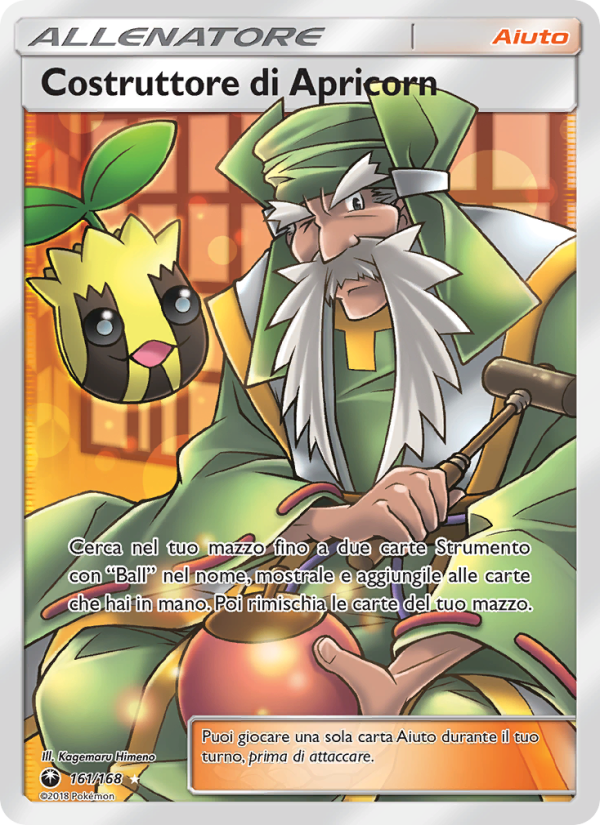 Costruttore di Apricorn 161/183 — Celestial Storm (Italian Pokémon TCG card)