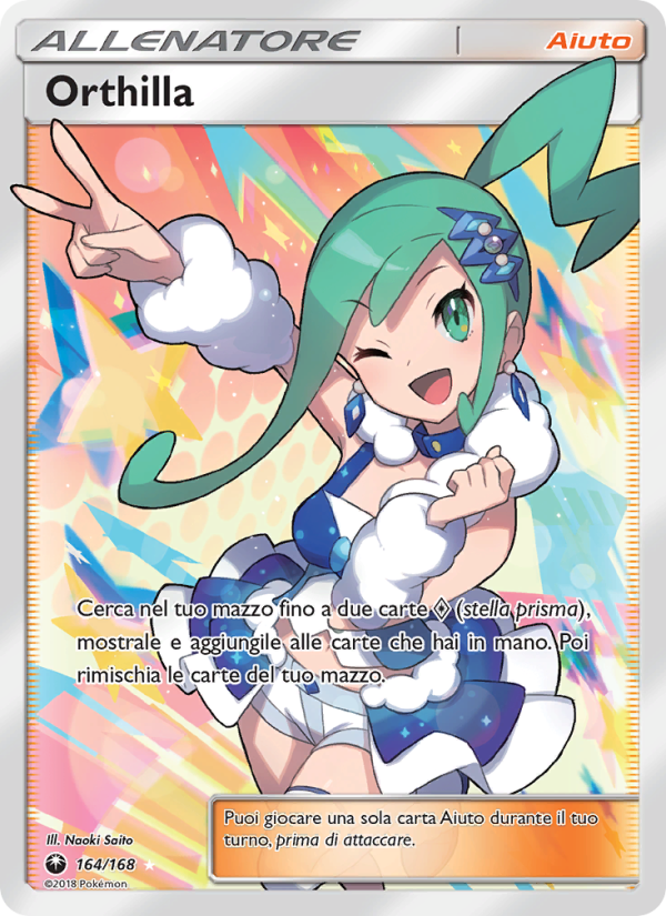 Orthilla 164/183 — Celestial Storm (Italian Pokémon TCG card)