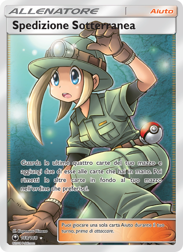 Spedizione Sotterranea 168/183 — Celestial Storm (Italian Pokémon TCG card)