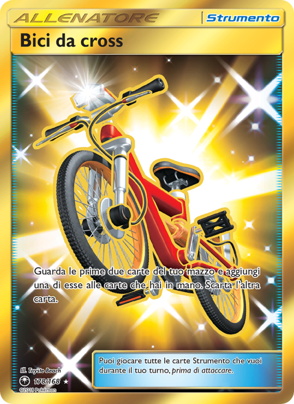 Bici da cross 178/183 — Celestial Storm (Italian Pokémon TCG card)
