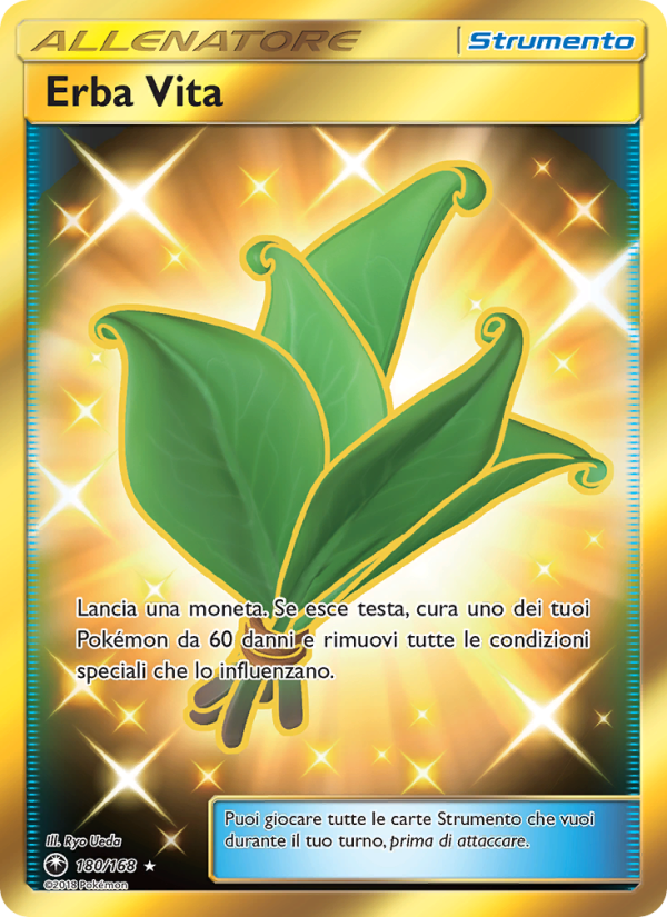 Erba Vita 180/183 — Celestial Storm (Italian Pokémon TCG card)
