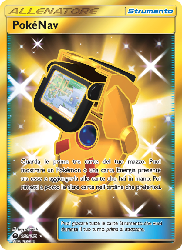 PokéNav 181/183 — Celestial Storm (Italian Pokémon TCG card)