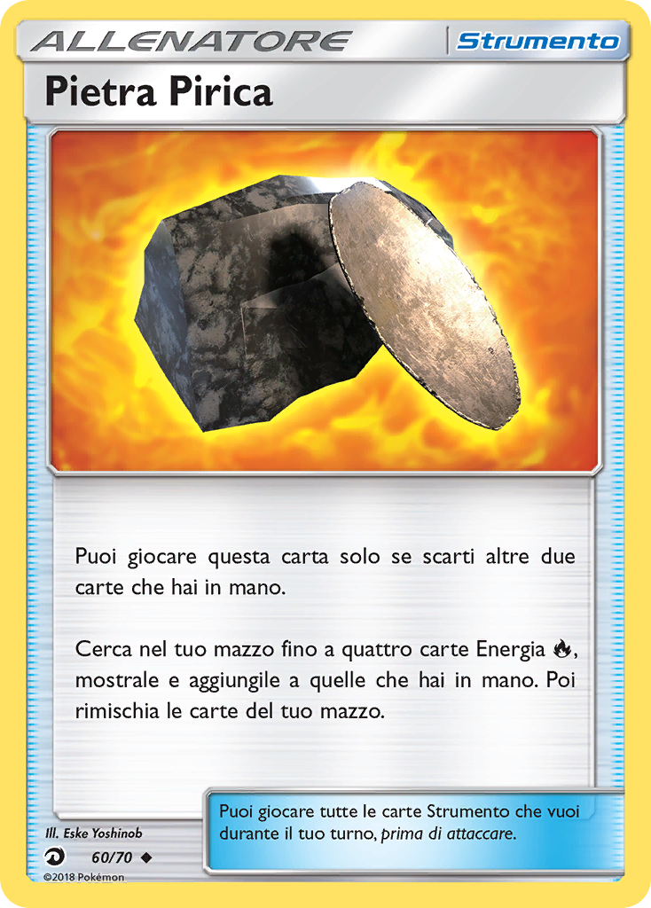 Pietra Pirica 060/78 — Dragon Majesty (Italian Pokémon TCG card)