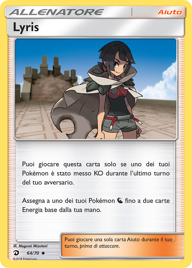 Lyris 064/78 — Dragon Majesty (Italian Pokémon TCG card)