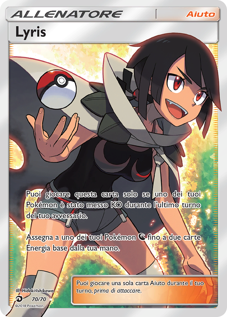 Lyris 070/78 — Dragon Majesty (Italian Pokémon TCG card)
