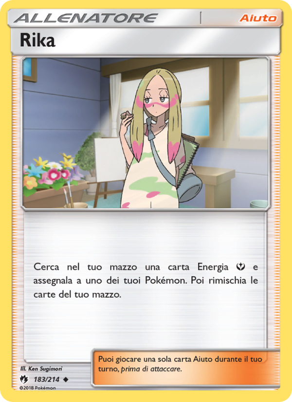 Rika 183/236 — Lost Thunder (Italian Pokémon TCG card)