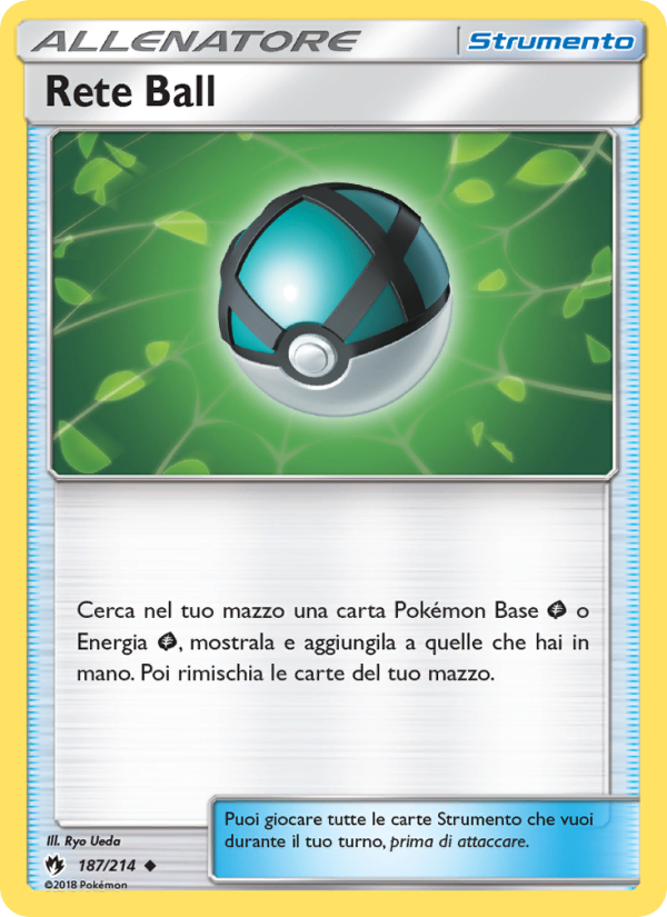 Rete Ball 187/236 — Lost Thunder (Italian Pokémon TCG card)