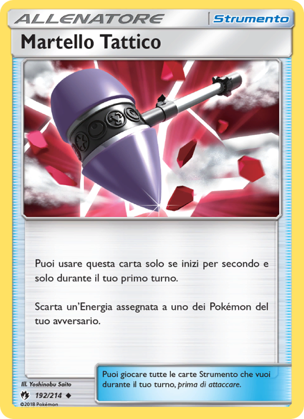 Martello Tattico 192/236 — Lost Thunder (Italian Pokémon TCG card)