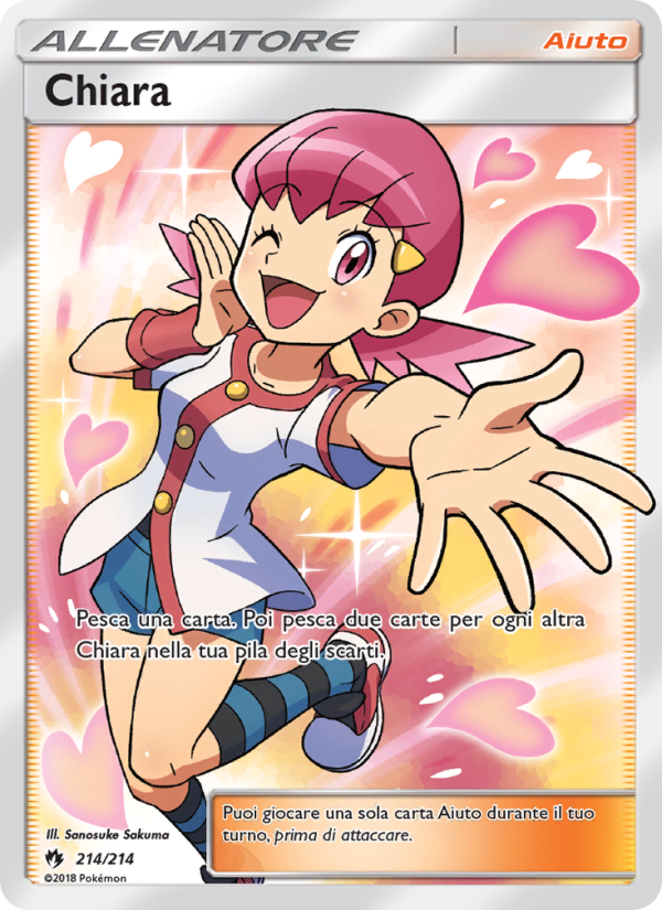 Chiara 214/236 — Lost Thunder (Italian Pokémon TCG card)