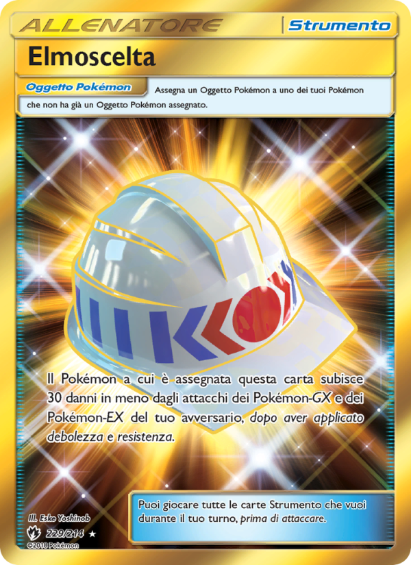 Elmoscelta 229/236 — Lost Thunder (Italian Pokémon TCG card)