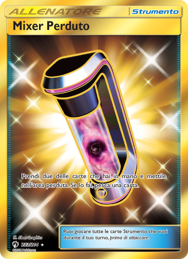 Mixer Perduto 233/236 — Lost Thunder (Italian Pokémon TCG card)