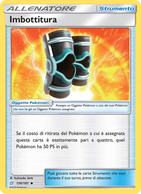 Imbottitura 136/196 — Team Up (Italian Pokémon TCG card)