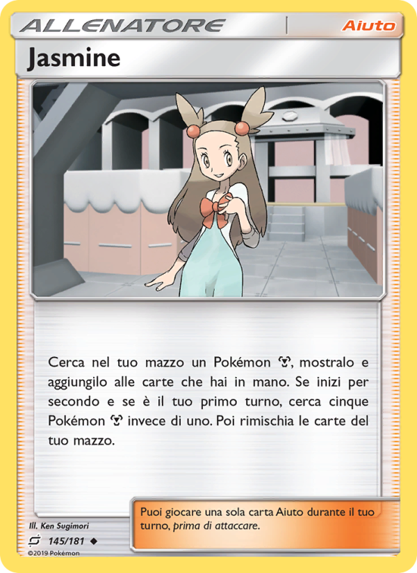 Jasmine 145/196 — Team Up (Italian Pokémon TCG card)