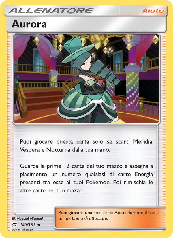 Aurora 149/196 — Team Up (Italian Pokémon TCG card)