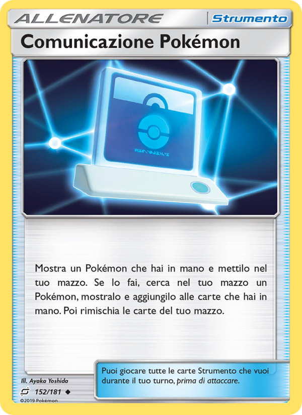 Comunicazione Pokémon 152/196 — Team Up (Italian Pokémon TCG card)