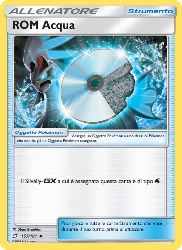 ROM Acqua 157/196 — Team Up (Italian Pokémon TCG card)