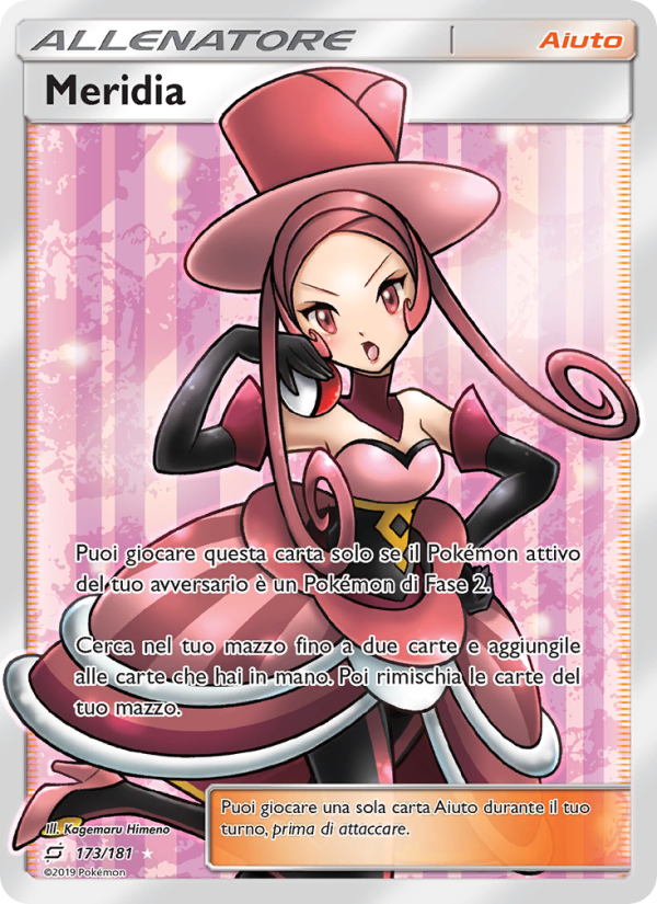 Meridia 173/196 — Team Up (Italian Pokémon TCG card)
